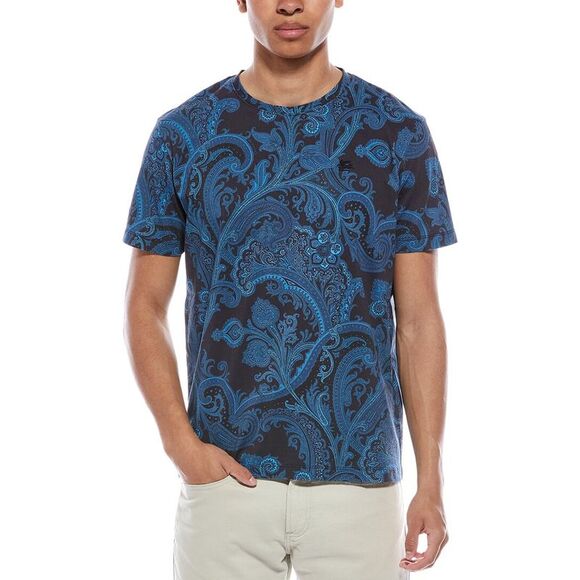 Etro MensRoma T-Shirt Blue